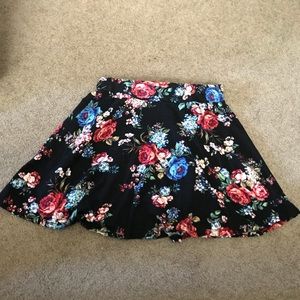 Flowery skirt